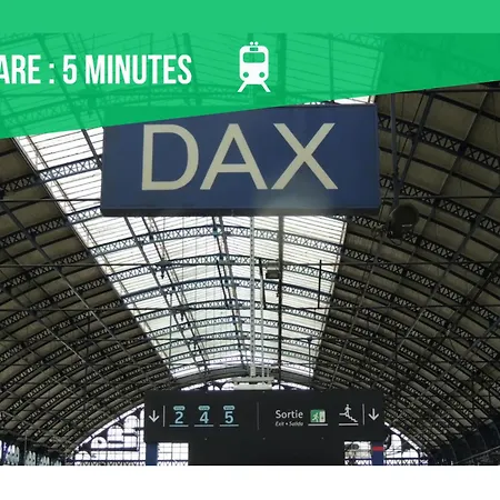 5min Gare, Centre, Thermes, Wifi Fibre * Dax