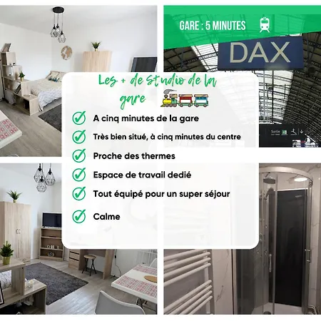 Apartamento Le De La Gare, 5min Gare, Centre ,thermes