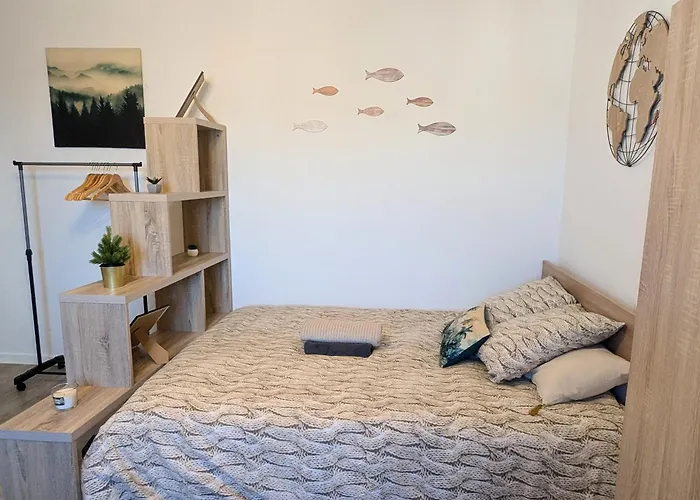 Le De La Gare, 5min Gare, Centre ,thermes Lägenhet