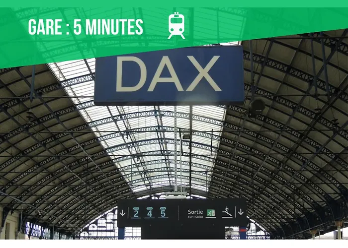 Le De La Gare, 5min Gare, Centre ,thermes * Dax